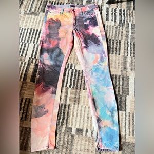 Mother Denim The Looker Watercolor Cord 26